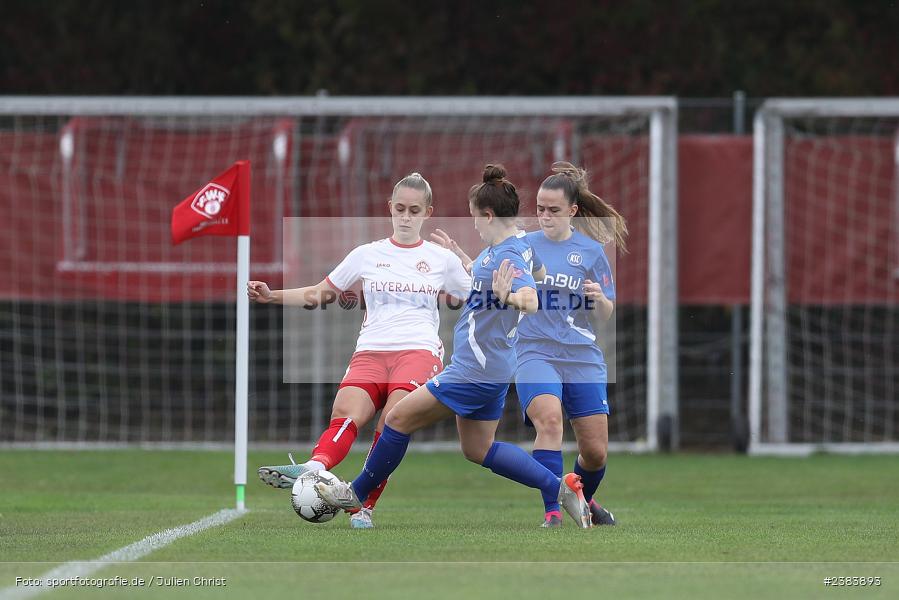 Franka Ziegler, Sportpark Heuchelhof, Würzburg, 09.10.2023, sport, action, Saison 2023/2024, Fussball, Regionalliga Süd, 6. Spieltag, KSC, FWK, Karlsruher SC, FC Würzburger Kickers - Bild-ID: 2383893