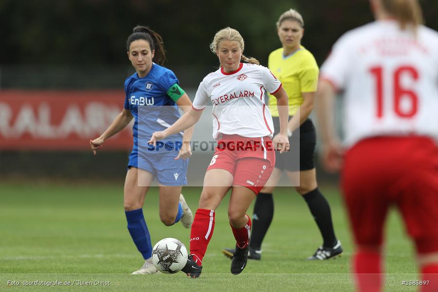 Isabell Heinisch, Sportpark Heuchelhof, Würzburg, 09.10.2023, sport, action, Saison 2023/2024, Fussball, Regionalliga Süd, 6. Spieltag, KSC, FWK, Karlsruher SC, FC Würzburger Kickers - Bild-ID: 2383897