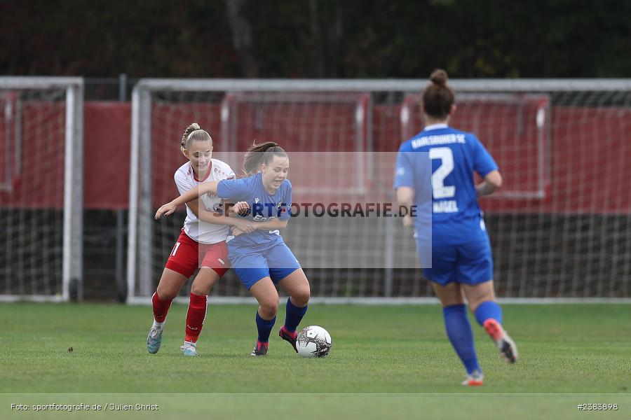 Sportpark Heuchelhof, Würzburg, 09.10.2023, sport, action, Saison 2023/2024, Fussball, Regionalliga Süd, 6. Spieltag, KSC, FWK, Karlsruher SC, FC Würzburger Kickers - Bild-ID: 2383898