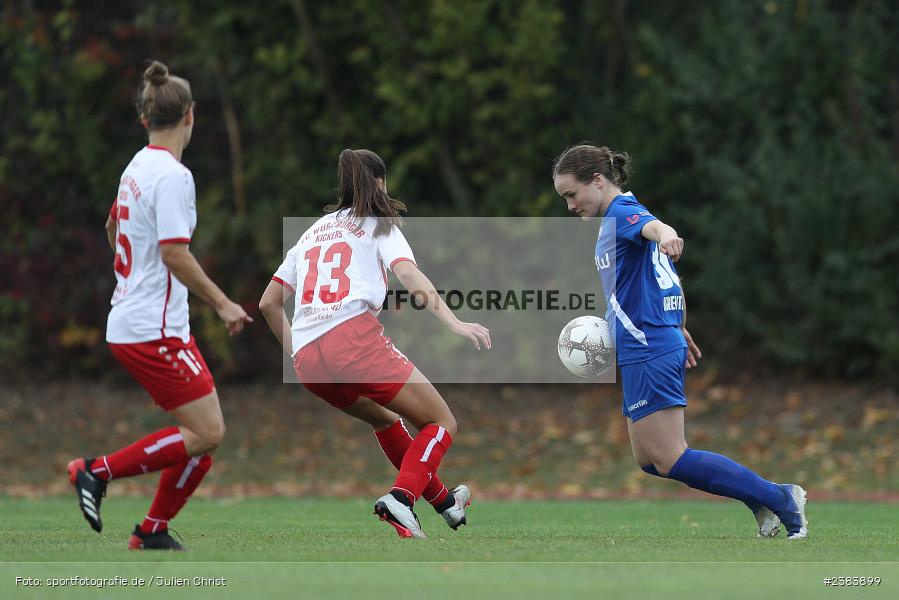 Runa Kreutzer, Sportpark Heuchelhof, Würzburg, 09.10.2023, sport, action, Saison 2023/2024, Fussball, Regionalliga Süd, 6. Spieltag, KSC, FWK, Karlsruher SC, FC Würzburger Kickers - Bild-ID: 2383899