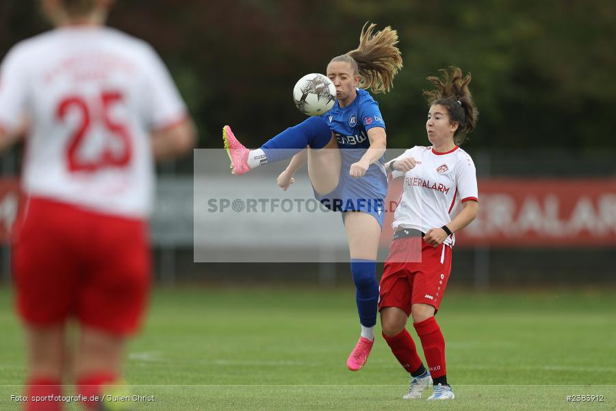 Sportpark Heuchelhof, Würzburg, 09.10.2023, sport, action, Saison 2023/2024, Fussball, Regionalliga Süd, 6. Spieltag, KSC, FWK, Karlsruher SC, FC Würzburger Kickers - Bild-ID: 2383912 Sportpark Heuchelhof, Würzburg, 09.10.2023, sport, action, Saison 2023/2024, Fussball, Regionalliga Süd, 6. Spieltag, KSC, FWK, Karlsruher SC, FC Würzburger Kickers - Bild-ID: 2383912