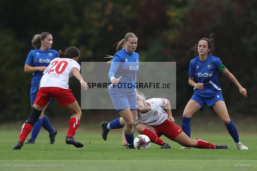 Sportpark Heuchelhof, Würzburg, 09.10.2023, sport, action, Saison 2023/2024, Fussball, Regionalliga Süd, 6. Spieltag, KSC, FWK, Karlsruher SC, FC Würzburger Kickers - Bild-ID: 2383952