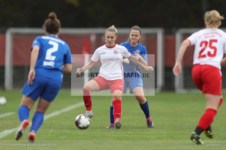 Sportpark Heuchelhof, Würzburg, 09.10.2023, sport, action, Saison 2023/2024, Fussball, Regionalliga Süd, 6. Spieltag, KSC, FWK, Karlsruher SC, FC Würzburger Kickers - Bild-ID: 2383955