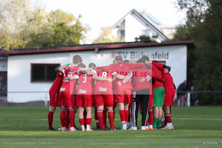 Mannschaftskreis, Sportgelände, Birkenfeld, 14.10.2023, BFV, sport, action, Saison 2023/2024, Fussball, 13. Spieltag, Bezirksliga Unterfranken West, TSV, SVB, TSV Lohr, SV Birkenfeld - Bild-ID: 2383988