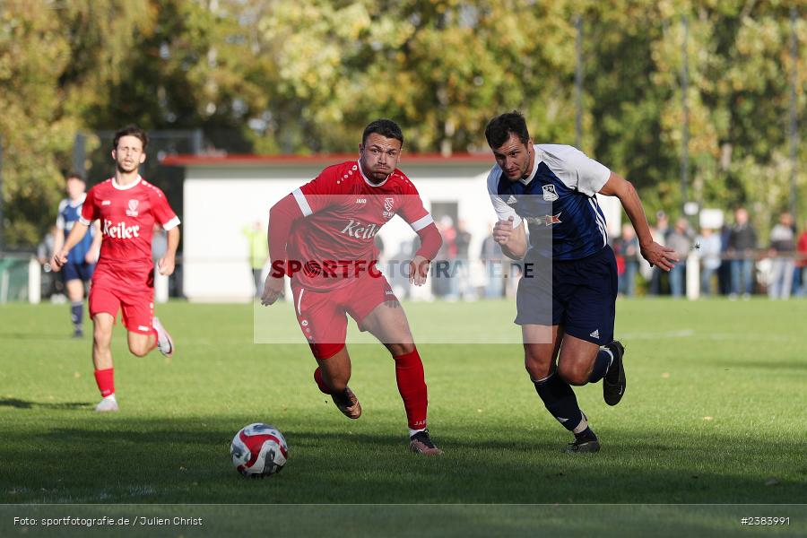 Sportgelände, Birkenfeld, 14.10.2023, BFV, sport, action, Saison 2023/2024, Fussball, 13. Spieltag, Bezirksliga Unterfranken West, TSV, SVB, TSV Lohr, SV Birkenfeld - Bild-ID: 2383991