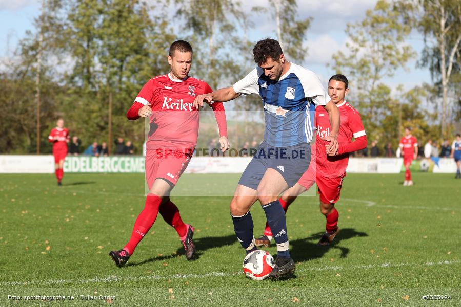 Sportgelände, Birkenfeld, 14.10.2023, BFV, sport, action, Saison 2023/2024, Fussball, 13. Spieltag, Bezirksliga Unterfranken West, TSV, SVB, TSV Lohr, SV Birkenfeld - Bild-ID: 2383994