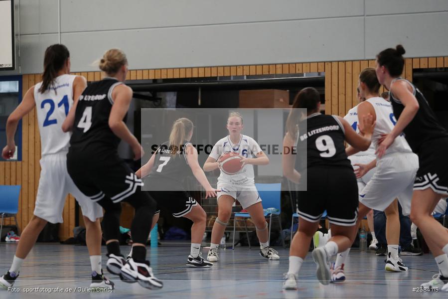 Hans-Wilhelm-Renkhoff-Halle, Marktheidenfeld, 14.10.2023, RLS, DBB, sport, action, Saison 2023/2024, Basketball, Regionalliga Damen HR-Nord, BGL, TVM, BG Litzendorf, TV Marktheidenfeld - Bild-ID: 2384113