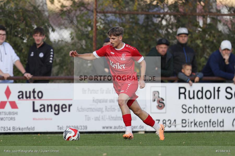 Sportgelände, Birkenfeld, 14.10.2023, BFV, sport, action, Saison 2023/2024, Fussball, 13. Spieltag, Bezirksliga Unterfranken West, TSV, SVB, TSV Lohr, SV Birkenfeld - Bild-ID: 2384143
