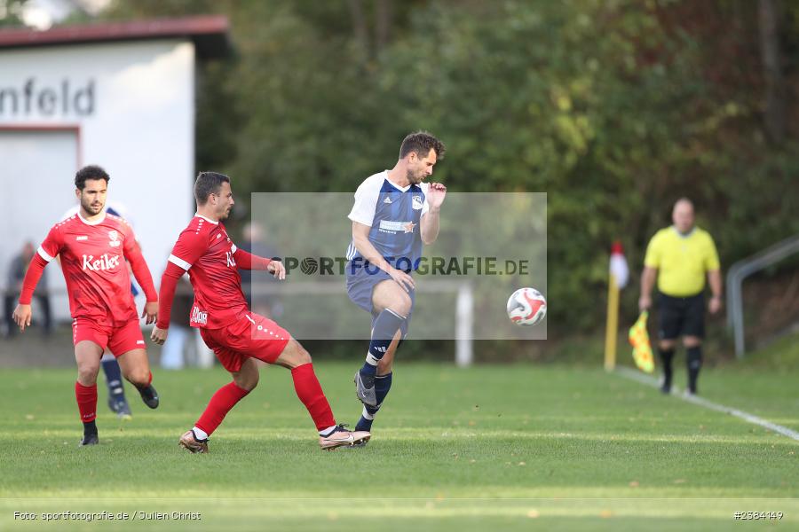 Sportgelände, Birkenfeld, 14.10.2023, BFV, sport, action, Saison 2023/2024, Fussball, 13. Spieltag, Bezirksliga Unterfranken West, TSV, SVB, TSV Lohr, SV Birkenfeld - Bild-ID: 2384149