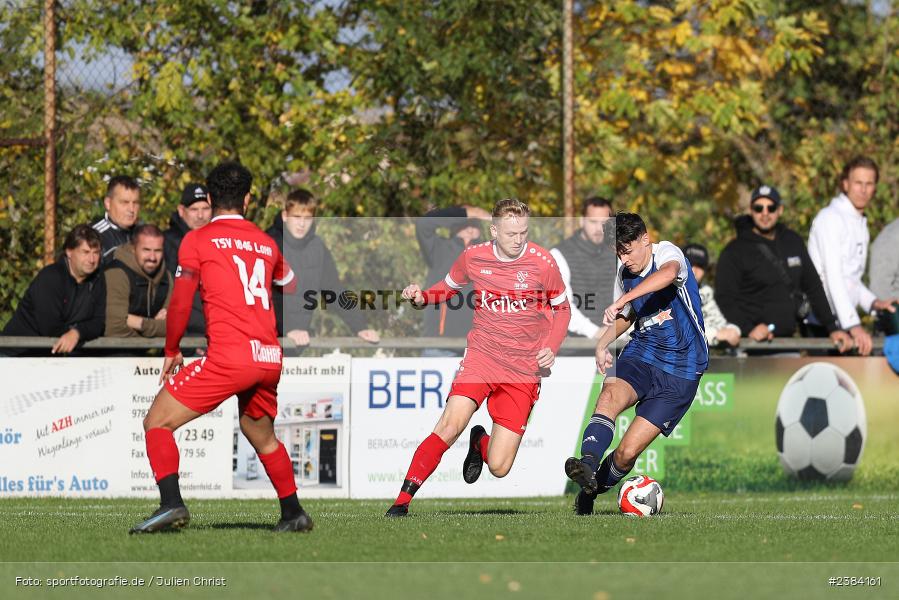 Sportgelände, Birkenfeld, 14.10.2023, BFV, sport, action, Saison 2023/2024, Fussball, 13. Spieltag, Bezirksliga Unterfranken West, TSV, SVB, TSV Lohr, SV Birkenfeld - Bild-ID: 2384161