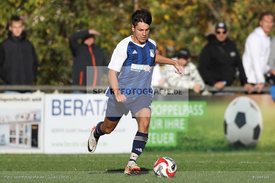 Yannik Hörning, Sportgelände, Birkenfeld, 14.10.2023, BFV, sport, action, Saison 2023/2024, Fussball, 13. Spieltag, Bezirksliga Unterfranken West, TSV, SVB, TSV Lohr, SV Birkenfeld - Bild-ID: 2384164