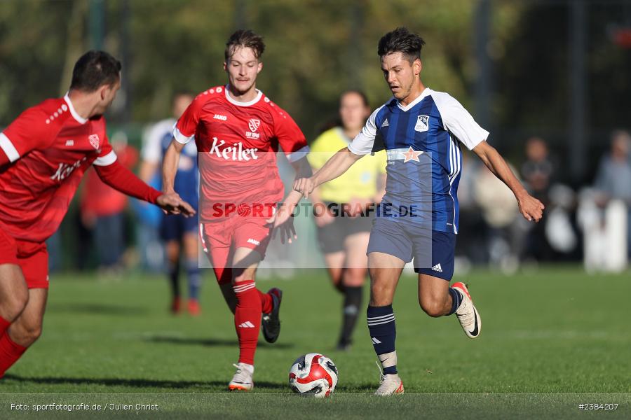 Sportgelände, Birkenfeld, 14.10.2023, BFV, sport, action, Saison 2023/2024, Fussball, 13. Spieltag, Bezirksliga Unterfranken West, TSV, SVB, TSV Lohr, SV Birkenfeld - Bild-ID: 2384207