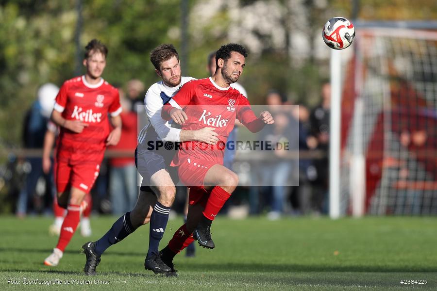 Sportgelände, Birkenfeld, 14.10.2023, BFV, sport, action, Saison 2023/2024, Fussball, 13. Spieltag, Bezirksliga Unterfranken West, TSV, SVB, TSV Lohr, SV Birkenfeld - Bild-ID: 2384229