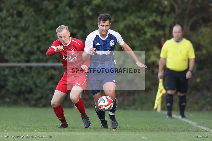 Sportgelände, Birkenfeld, 14.10.2023, BFV, sport, action, Saison 2023/2024, Fussball, 13. Spieltag, Bezirksliga Unterfranken West, TSV, SVB, TSV Lohr, SV Birkenfeld - Bild-ID: 2384232