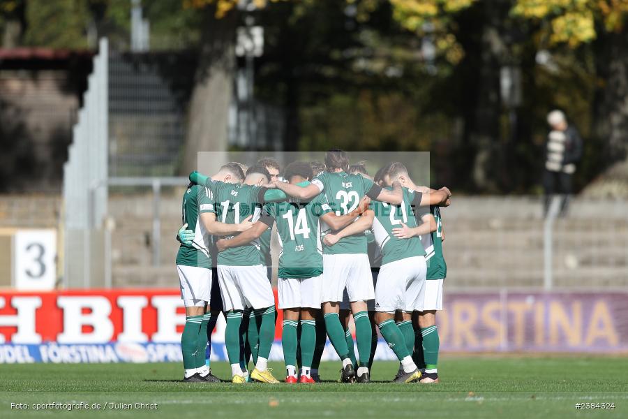 Sachs-Stadion, Schweinfurt, 15.10.2023, BFV, Fussball, sport, action, Saison 2023/2024, 15. Spieltag, Regionalliga Bayern, FCN, FCS, 1. FC Nürnberg II, 1. FC Schweinfurt 1905 - Bild-ID: 2384324