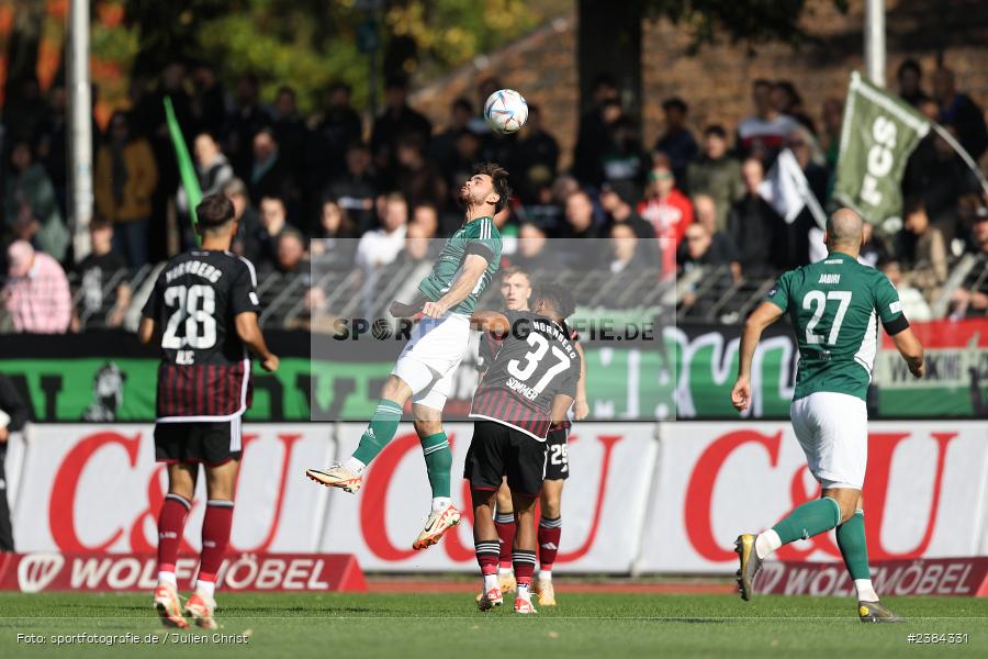 Severo Sturm, Sachs-Stadion, Schweinfurt, 15.10.2023, BFV, Fussball, sport, action, Saison 2023/2024, 15. Spieltag, Regionalliga Bayern, FCN, FCS, 1. FC Nürnberg II, 1. FC Schweinfurt 1905 - Bild-ID: 2384331