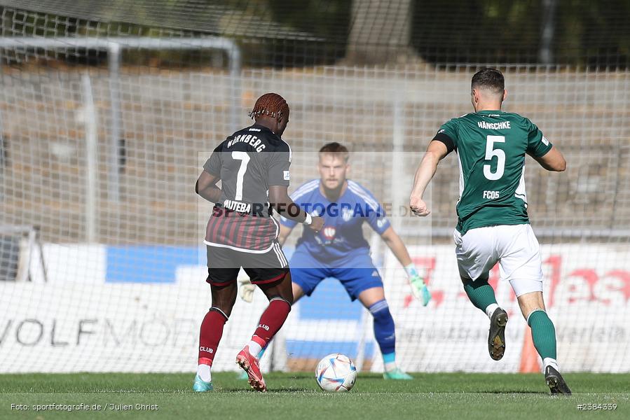 Pedro Narciso Muteba, Sachs-Stadion, Schweinfurt, 15.10.2023, BFV, Fussball, sport, action, Saison 2023/2024, 15. Spieltag, Regionalliga Bayern, FCN, FCS, 1. FC Nürnberg II, 1. FC Schweinfurt 1905 - Bild-ID: 2384339