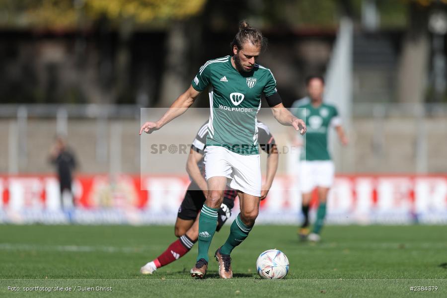 Sachs-Stadion, Schweinfurt, 15.10.2023, BFV, Fussball, sport, action, Saison 2023/2024, 15. Spieltag, Regionalliga Bayern, FCN, FCS, 1. FC Nürnberg II, 1. FC Schweinfurt 1905 - Bild-ID: 2384379