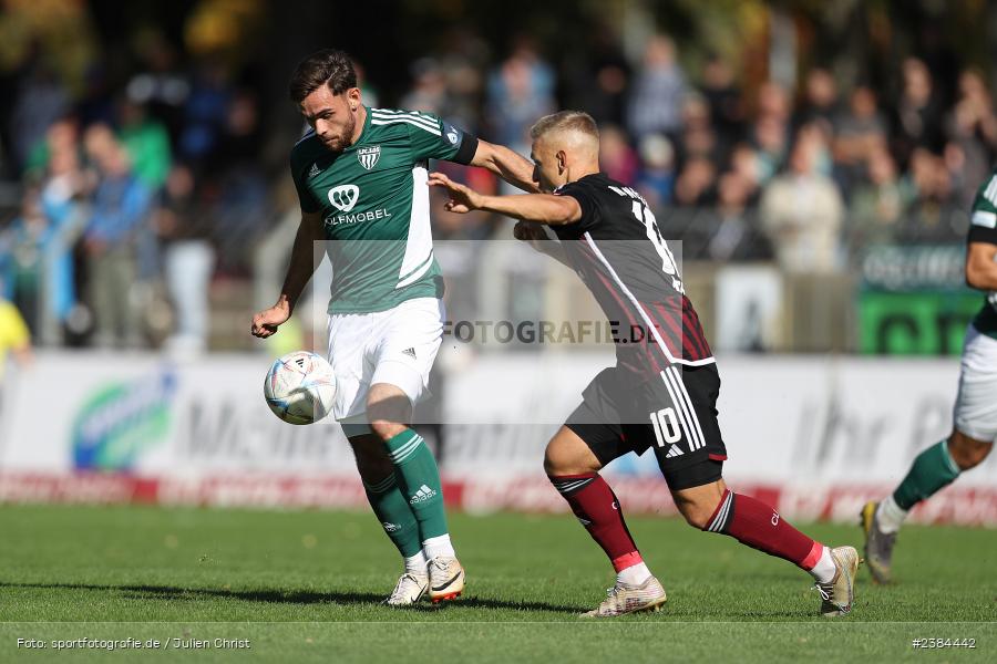 Severo Sturm, Sachs-Stadion, Schweinfurt, 15.10.2023, BFV, Fussball, sport, action, Saison 2023/2024, 15. Spieltag, Regionalliga Bayern, FCN, FCS, 1. FC Nürnberg II, 1. FC Schweinfurt 1905 - Bild-ID: 2384442 Severo Sturm, Sachs-Stadion, Schweinfurt, 15.10.2023, BFV, Fussball, sport, action, Saison 2023/2024, 15. Spieltag, Regionalliga Bayern, FCN, FCS, 1. FC Nürnberg II, 1. FC Schweinfurt 1905 - Bild-ID: 2384442