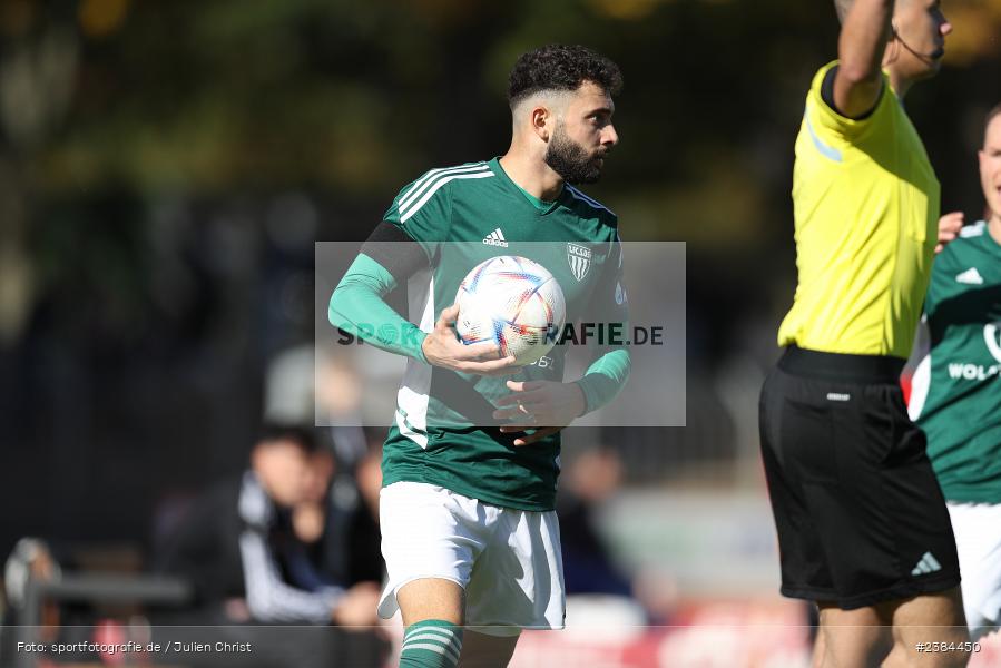 Sachs-Stadion, Schweinfurt, 15.10.2023, BFV, Fussball, sport, action, Saison 2023/2024, 15. Spieltag, Regionalliga Bayern, FCN, FCS, 1. FC Nürnberg II, 1. FC Schweinfurt 1905 - Bild-ID: 2384450