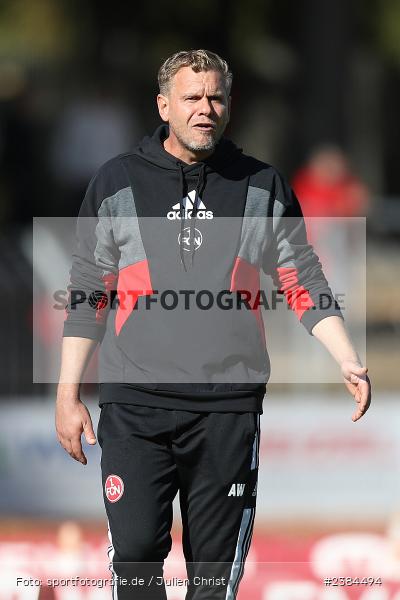 Sachs-Stadion, Schweinfurt, 15.10.2023, BFV, Fussball, sport, action, Saison 2023/2024, 15. Spieltag, Regionalliga Bayern, FCN, FCS, 1. FC Nürnberg II, 1. FC Schweinfurt 1905 - Bild-ID: 2384494