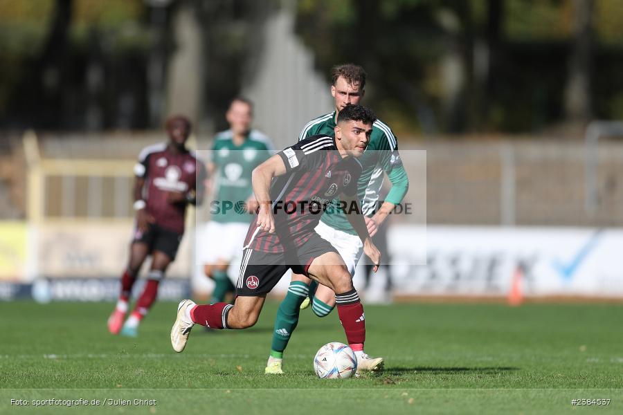 Sachs-Stadion, Schweinfurt, 15.10.2023, BFV, Fussball, sport, action, Saison 2023/2024, 15. Spieltag, Regionalliga Bayern, FCN, FCS, 1. FC Nürnberg II, 1. FC Schweinfurt 1905 - Bild-ID: 2384537 Sachs-Stadion, Schweinfurt, 15.10.2023, BFV, Fussball, sport, action, Saison 2023/2024, 15. Spieltag, Regionalliga Bayern, FCN, FCS, 1. FC Nürnberg II, 1. FC Schweinfurt 1905 - Bild-ID: 2384537