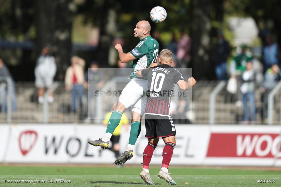 Sachs-Stadion, Schweinfurt, 15.10.2023, BFV, Fussball, sport, action, Saison 2023/2024, 15. Spieltag, Regionalliga Bayern, FCN, FCS, 1. FC Nürnberg II, 1. FC Schweinfurt 1905 - Bild-ID: 2384539 Sachs-Stadion, Schweinfurt, 15.10.2023, BFV, Fussball, sport, action, Saison 2023/2024, 15. Spieltag, Regionalliga Bayern, FCN, FCS, 1. FC Nürnberg II, 1. FC Schweinfurt 1905 - Bild-ID: 2384539