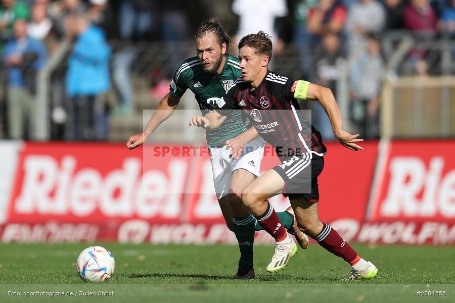 Sachs-Stadion, Schweinfurt, 15.10.2023, BFV, Fussball, sport, action, Saison 2023/2024, 15. Spieltag, Regionalliga Bayern, FCN, FCS, 1. FC Nürnberg II, 1. FC Schweinfurt 1905 - Bild-ID: 2384555 Sachs-Stadion, Schweinfurt, 15.10.2023, BFV, Fussball, sport, action, Saison 2023/2024, 15. Spieltag, Regionalliga Bayern, FCN, FCS, 1. FC Nürnberg II, 1. FC Schweinfurt 1905 - Bild-ID: 2384555