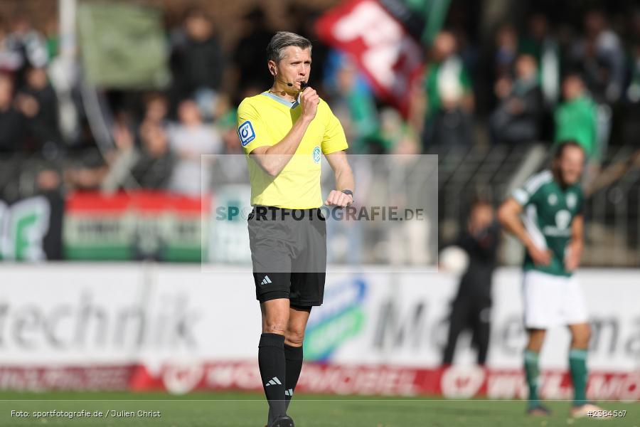 Sachs-Stadion, Schweinfurt, 15.10.2023, BFV, Fussball, sport, action, Saison 2023/2024, 15. Spieltag, Regionalliga Bayern, FCN, FCS, 1. FC Nürnberg II, 1. FC Schweinfurt 1905 - Bild-ID: 2384567