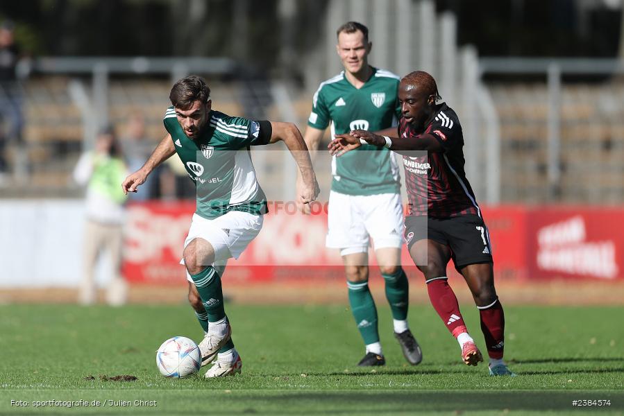 Sachs-Stadion, Schweinfurt, 15.10.2023, BFV, Fussball, sport, action, Saison 2023/2024, 15. Spieltag, Regionalliga Bayern, FCN, FCS, 1. FC Nürnberg II, 1. FC Schweinfurt 1905 - Bild-ID: 2384574 Sachs-Stadion, Schweinfurt, 15.10.2023, BFV, Fussball, sport, action, Saison 2023/2024, 15. Spieltag, Regionalliga Bayern, FCN, FCS, 1. FC Nürnberg II, 1. FC Schweinfurt 1905 - Bild-ID: 2384574