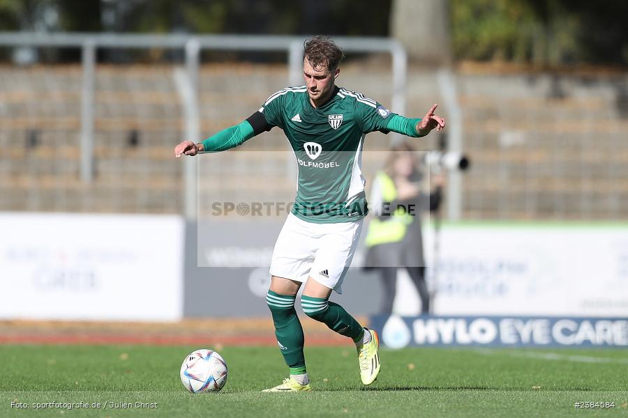 Sachs-Stadion, Schweinfurt, 15.10.2023, BFV, Fussball, sport, action, Saison 2023/2024, 15. Spieltag, Regionalliga Bayern, FCN, FCS, 1. FC Nürnberg II, 1. FC Schweinfurt 1905 - Bild-ID: 2384584 Sachs-Stadion, Schweinfurt, 15.10.2023, BFV, Fussball, sport, action, Saison 2023/2024, 15. Spieltag, Regionalliga Bayern, FCN, FCS, 1. FC Nürnberg II, 1. FC Schweinfurt 1905 - Bild-ID: 2384584