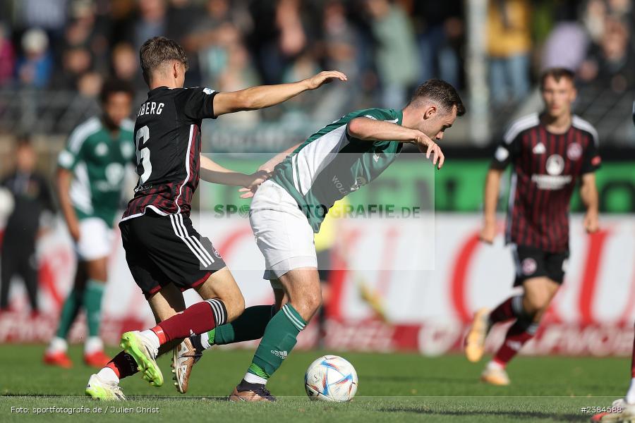 Sachs-Stadion, Schweinfurt, 15.10.2023, BFV, Fussball, sport, action, Saison 2023/2024, 15. Spieltag, Regionalliga Bayern, FCN, FCS, 1. FC Nürnberg II, 1. FC Schweinfurt 1905 - Bild-ID: 2384588 Sachs-Stadion, Schweinfurt, 15.10.2023, BFV, Fussball, sport, action, Saison 2023/2024, 15. Spieltag, Regionalliga Bayern, FCN, FCS, 1. FC Nürnberg II, 1. FC Schweinfurt 1905 - Bild-ID: 2384588