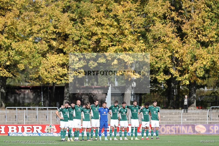 Team, Sachs-Stadion, Schweinfurt, 15.10.2023, BFV, Fussball, sport, action, Saison 2023/2024, 15. Spieltag, Regionalliga Bayern, FCN, FCS, 1. FC Nürnberg II, 1. FC Schweinfurt 1905 - Bild-ID: 2384598