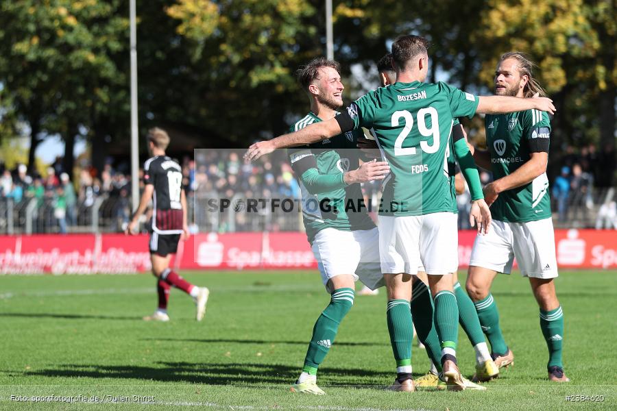 Sachs-Stadion, Schweinfurt, 15.10.2023, BFV, Fussball, sport, action, Saison 2023/2024, 15. Spieltag, Regionalliga Bayern, FCN, FCS, 1. FC Nürnberg II, 1. FC Schweinfurt 1905 - Bild-ID: 2384620