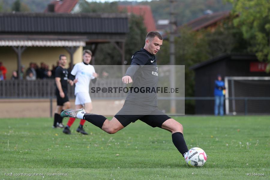 Sportgelände, Karsbach, 15.10.2023, BFV, Fussball, sport, action, Saison 2023/2024, 10. Spieltag, Kreisklasse Würzburg, SVS, FCK, SV Sendelbach-Steinbach, (SG) FC Karsbach - Bild-ID: 2384664