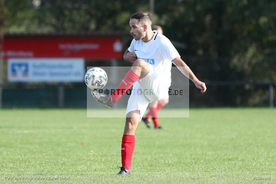 Sportgelände, Karsbach, 15.10.2023, BFV, Fussball, sport, action, Saison 2023/2024, 10. Spieltag, Kreisklasse Würzburg, SVS, FCK, SV Sendelbach-Steinbach, (SG) FC Karsbach - Bild-ID: 2384669