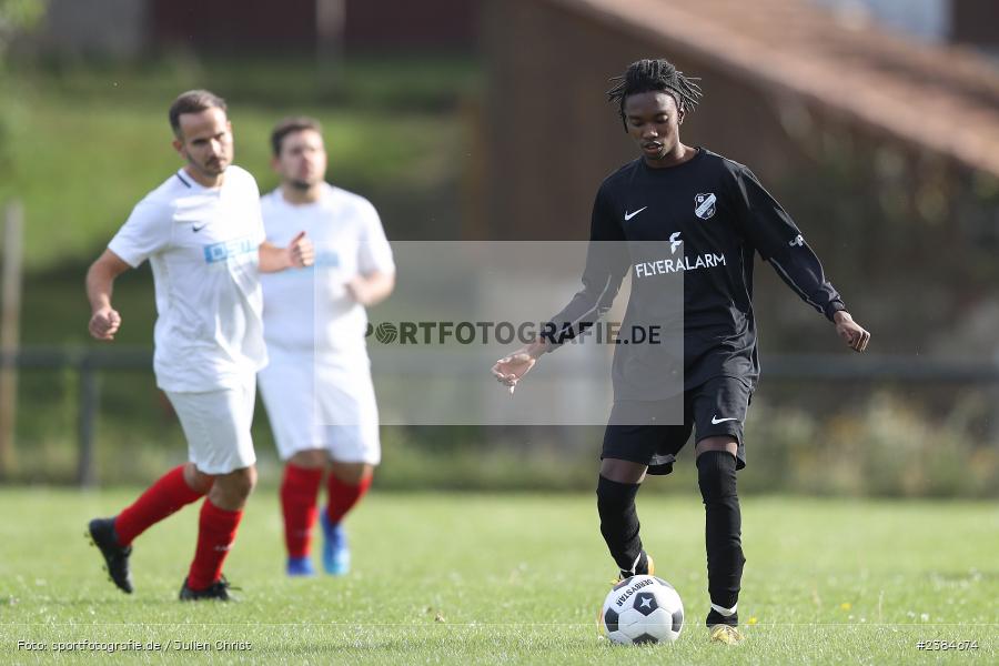 Sportgelände, Karsbach, 15.10.2023, BFV, Fussball, sport, action, Saison 2023/2024, 10. Spieltag, Kreisklasse Würzburg, SVS, FCK, SV Sendelbach-Steinbach, (SG) FC Karsbach - Bild-ID: 2384674