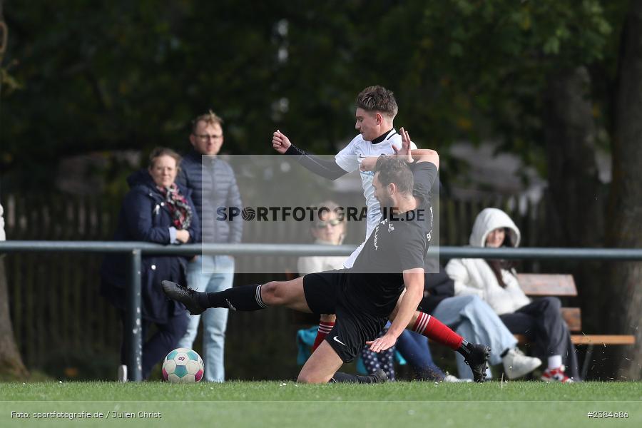 Sportgelände, Karsbach, 15.10.2023, BFV, Fussball, sport, action, Saison 2023/2024, 10. Spieltag, Kreisklasse Würzburg, SVS, FCK, SV Sendelbach-Steinbach, (SG) FC Karsbach - Bild-ID: 2384686