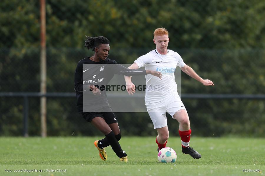 Sportgelände, Karsbach, 15.10.2023, BFV, Fussball, sport, action, Saison 2023/2024, 10. Spieltag, Kreisklasse Würzburg, SVS, FCK, SV Sendelbach-Steinbach, (SG) FC Karsbach - Bild-ID: 2384698