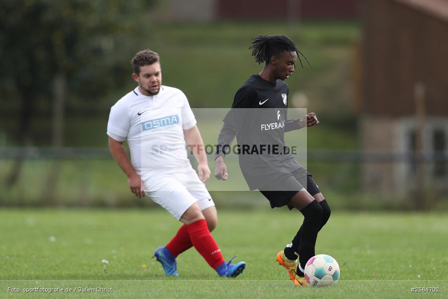 Sportgelände, Karsbach, 15.10.2023, BFV, Fussball, sport, action, Saison 2023/2024, 10. Spieltag, Kreisklasse Würzburg, SVS, FCK, SV Sendelbach-Steinbach, (SG) FC Karsbach - Bild-ID: 2384702