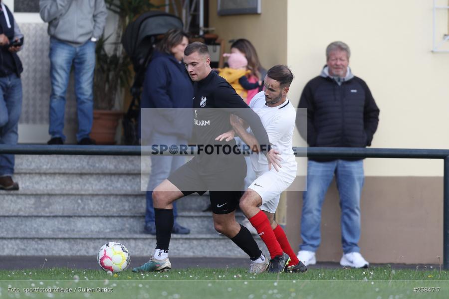 Sportgelände, Karsbach, 15.10.2023, BFV, Fussball, sport, action, Saison 2023/2024, 10. Spieltag, Kreisklasse Würzburg, SVS, FCK, SV Sendelbach-Steinbach, (SG) FC Karsbach - Bild-ID: 2384717