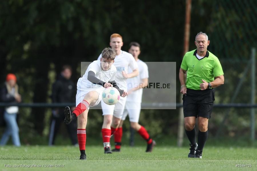 Sportgelände, Karsbach, 15.10.2023, BFV, Fussball, sport, action, Saison 2023/2024, 10. Spieltag, Kreisklasse Würzburg, SVS, FCK, SV Sendelbach-Steinbach, (SG) FC Karsbach - Bild-ID: 2384723