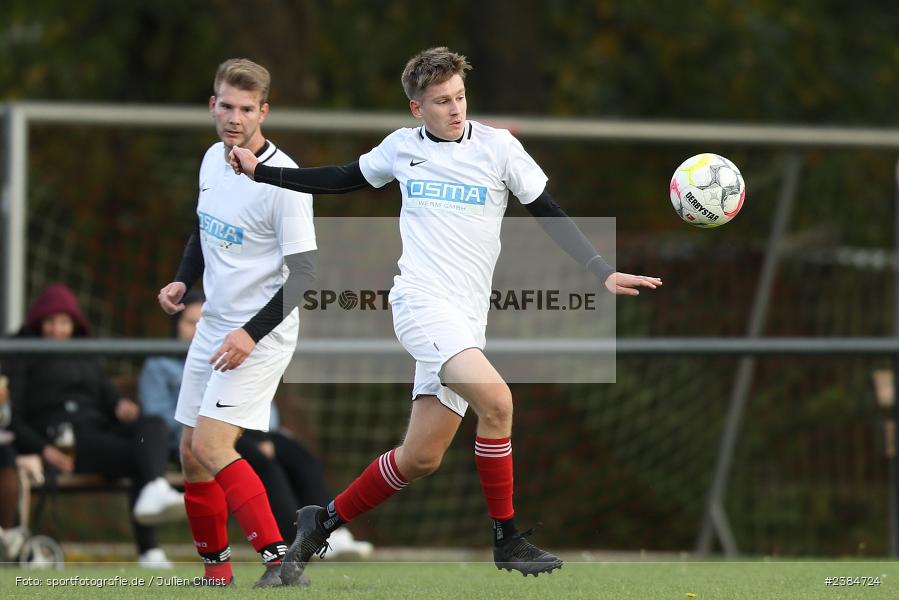 Sportgelände, Karsbach, 15.10.2023, BFV, Fussball, sport, action, Saison 2023/2024, 10. Spieltag, Kreisklasse Würzburg, SVS, FCK, SV Sendelbach-Steinbach, (SG) FC Karsbach - Bild-ID: 2384724