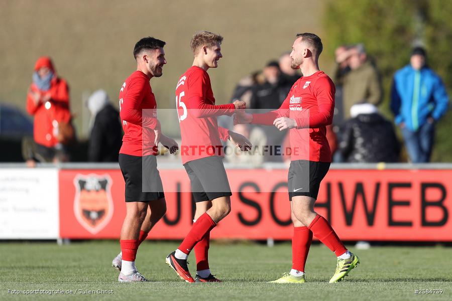 Sportgelände, Schwebenried, 15.10.2023, BFV, Fussball, sport, action, Saison 2023/2024, 16. Spieltag, Landesliga Nordwest, TUS, DJK, TuS Frammersbach, DJK Schwebenried-Schwemmelsbach - Bild-ID: 2384739