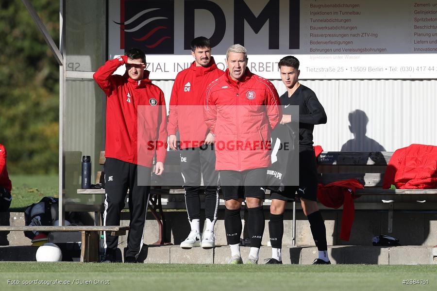 Sportgelände, Schwebenried, 15.10.2023, BFV, Fussball, sport, action, Saison 2023/2024, 16. Spieltag, Landesliga Nordwest, TUS, DJK, TuS Frammersbach, DJK Schwebenried-Schwemmelsbach - Bild-ID: 2384761