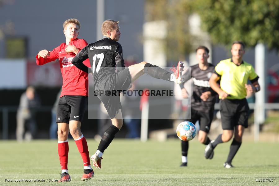 Sportgelände, Schwebenried, 15.10.2023, BFV, Fussball, sport, action, Saison 2023/2024, 16. Spieltag, Landesliga Nordwest, TUS, DJK, TuS Frammersbach, DJK Schwebenried-Schwemmelsbach - Bild-ID: 2384783