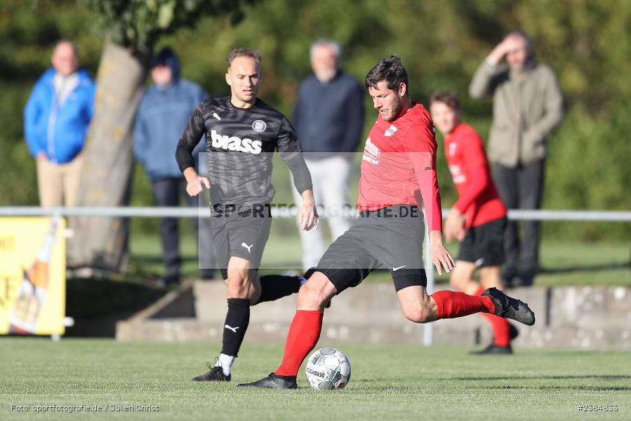 Sportgelände, Schwebenried, 15.10.2023, BFV, Fussball, sport, action, Saison 2023/2024, 16. Spieltag, Landesliga Nordwest, TUS, DJK, TuS Frammersbach, DJK Schwebenried-Schwemmelsbach - Bild-ID: 2384833