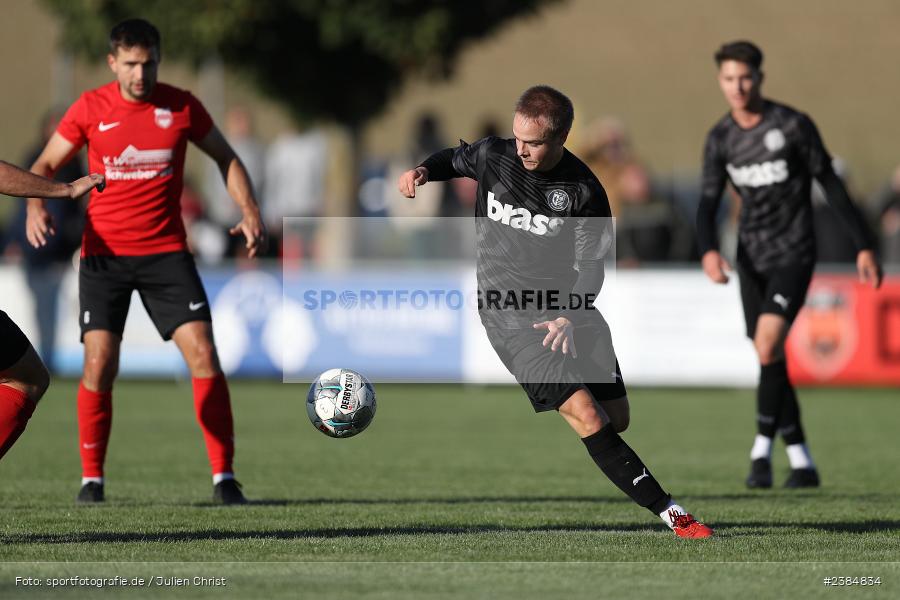 Sportgelände, Schwebenried, 15.10.2023, BFV, Fussball, sport, action, Saison 2023/2024, 16. Spieltag, Landesliga Nordwest, TUS, DJK, TuS Frammersbach, DJK Schwebenried-Schwemmelsbach - Bild-ID: 2384834