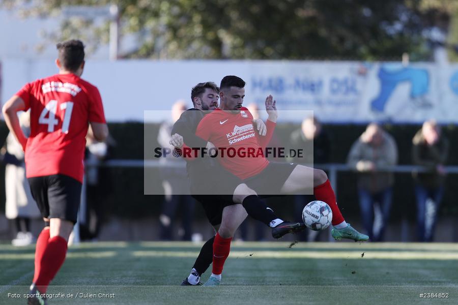 Sportgelände, Schwebenried, 15.10.2023, BFV, Fussball, sport, action, Saison 2023/2024, 16. Spieltag, Landesliga Nordwest, TUS, DJK, TuS Frammersbach, DJK Schwebenried-Schwemmelsbach - Bild-ID: 2384852