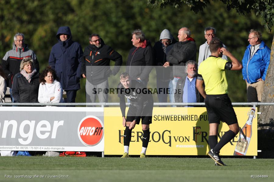 Sportgelände, Schwebenried, 15.10.2023, BFV, Fussball, sport, action, Saison 2023/2024, 16. Spieltag, Landesliga Nordwest, TUS, DJK, TuS Frammersbach, DJK Schwebenried-Schwemmelsbach - Bild-ID: 2384889